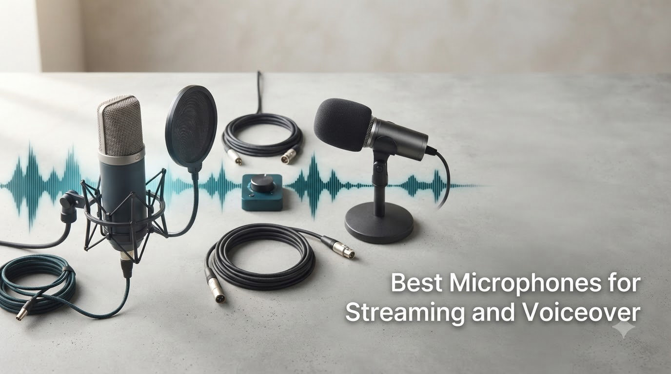 Best Microphones for Streaming and Voiceover