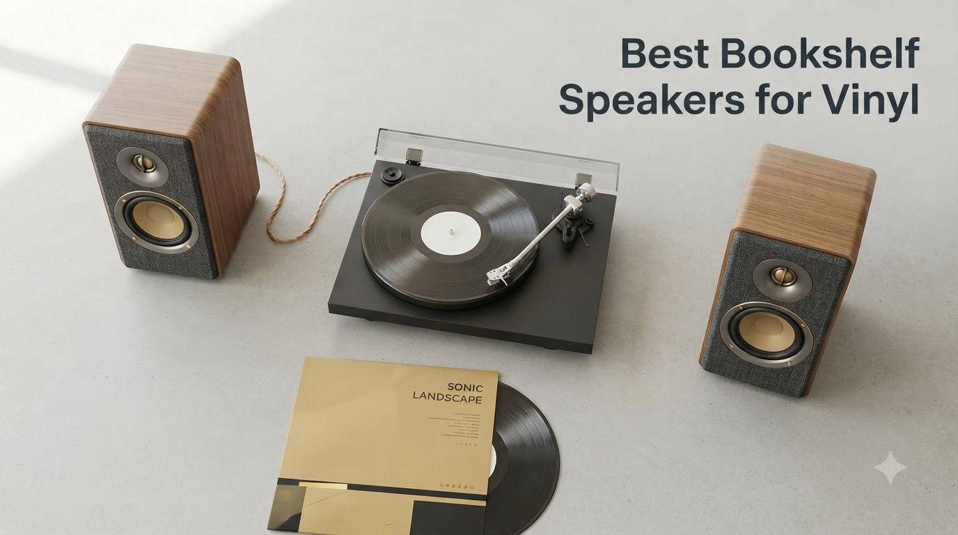 Best Bookshelf Speakers for Vinyl