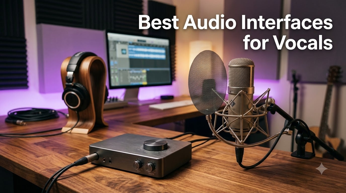 Best Audio Interfaces for Vocals