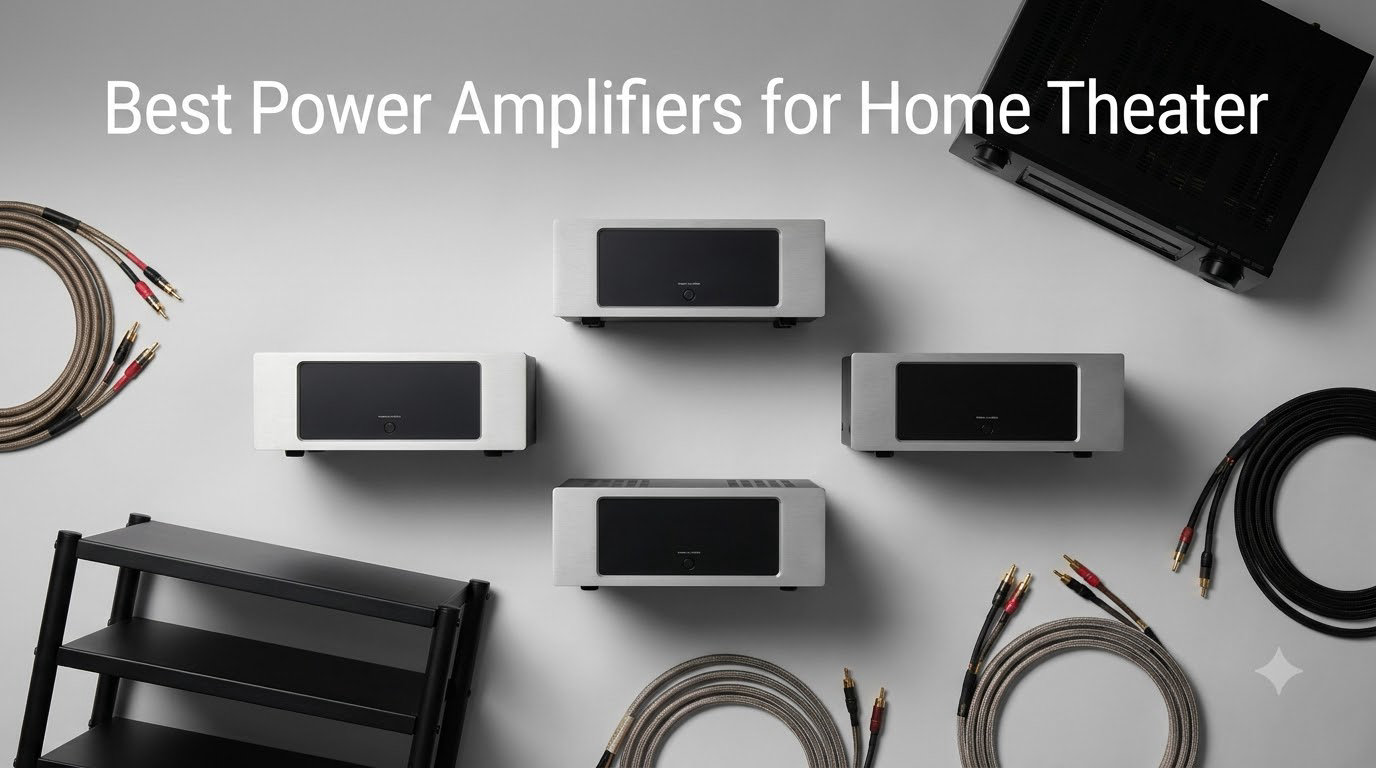 Best Power Amplifiers for Home Theater