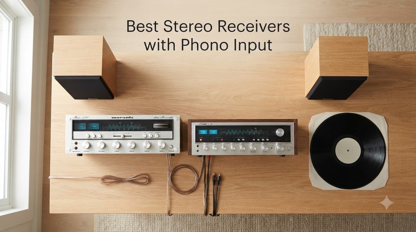 Best Stereo Receivers with Phono Input