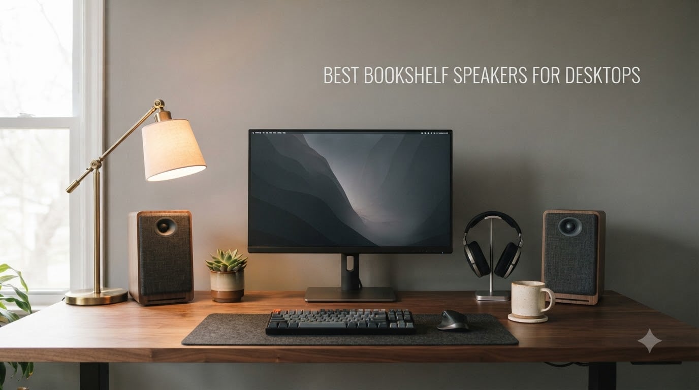 Best Bookshelf Speakers for Desktops