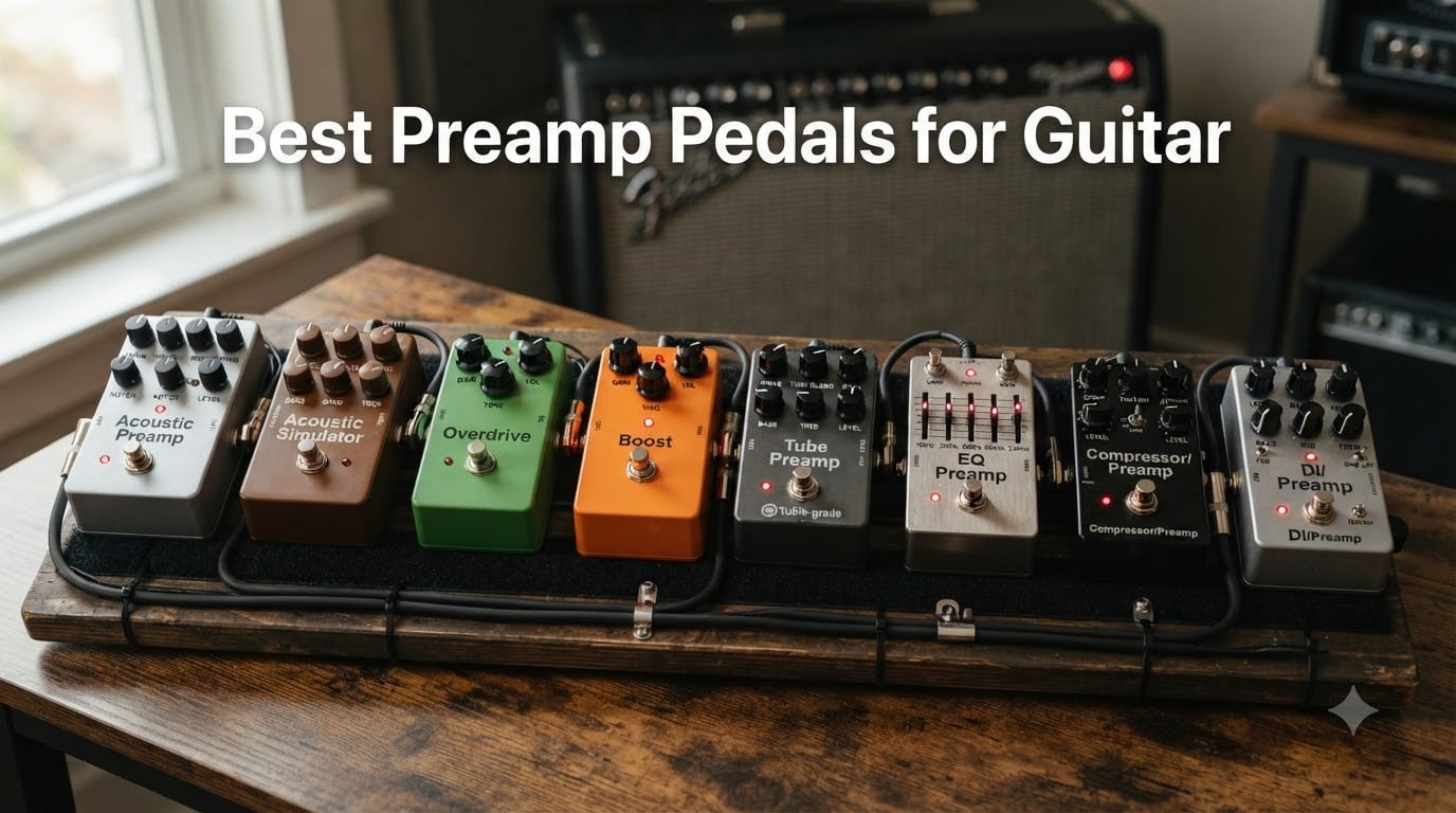Best Preamp Pedals for Guitar