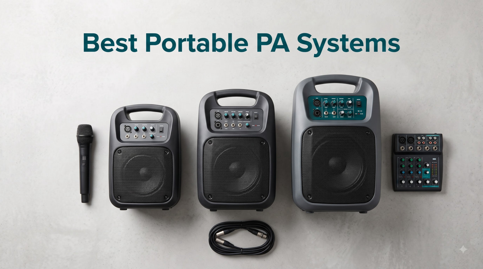 Best Portable PA Systems