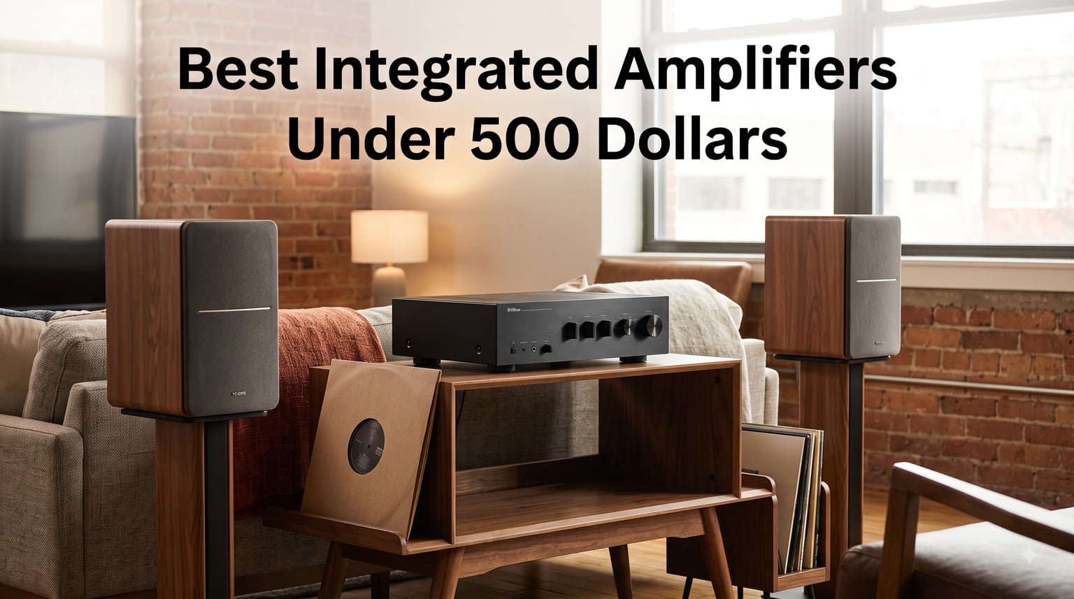 Best Integrated Amplifiers Under 500 Dollars