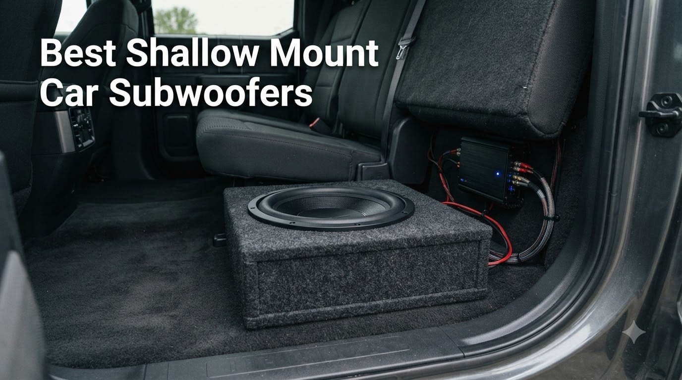 Best Shallow Mount Car Subwoofers