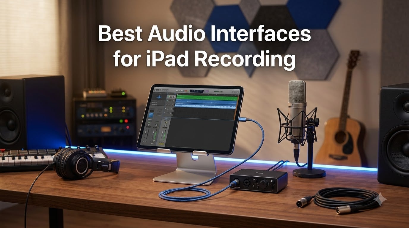 Best Audio Interfaces for iPad Recording