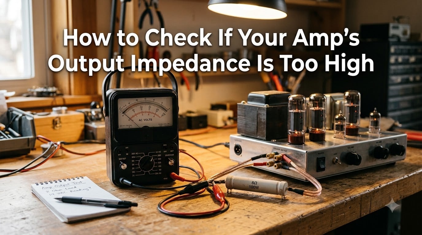 How to Check If Your Amp's Output Impedance Is Too High