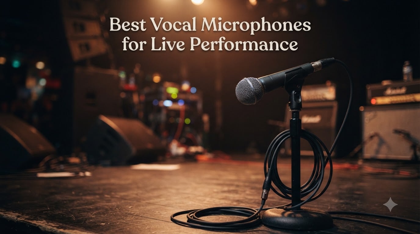 Best Vocal Microphones for Live Performance