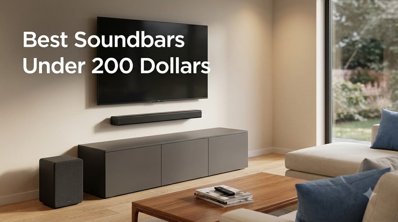 Best Soundbars Under 200 Dollars