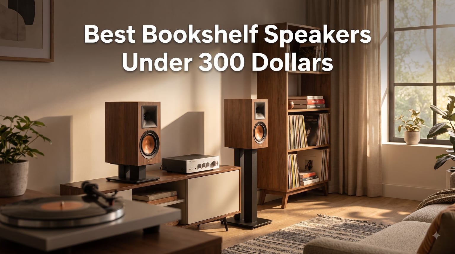 Best Bookshelf Speakers Under 300 Dollars