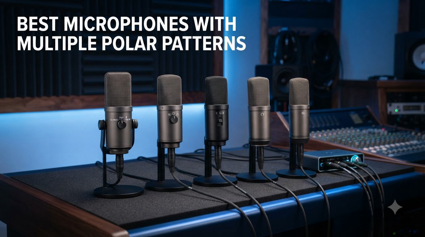 Best Microphones with Multiple Polar Patterns