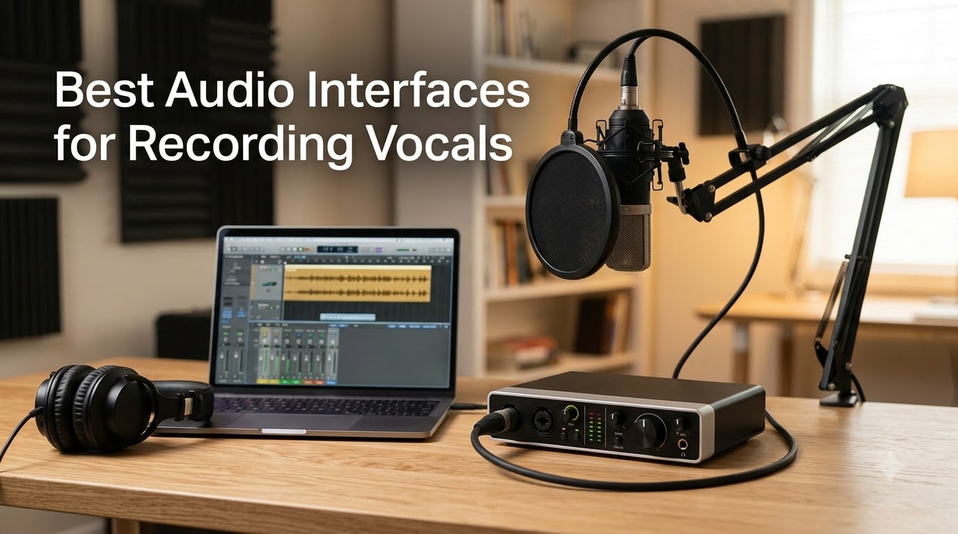 Best Audio Interfaces for Recording Vocals