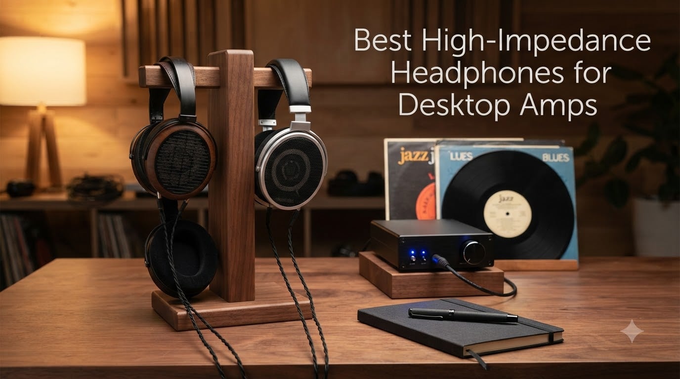 Best High-Impedance Headphones for Desktop Amps