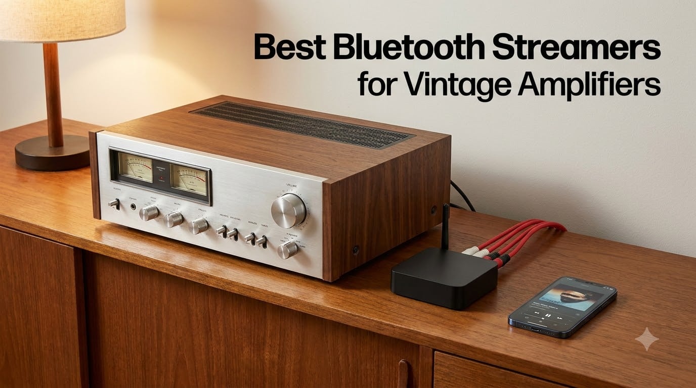 Best Bluetooth Streamers for Vintage Amplifiers