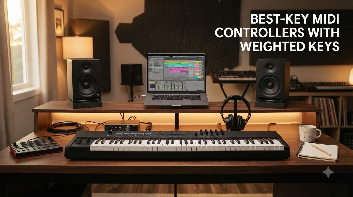 Best 88-Key MIDI Controllers with Weighted Keys