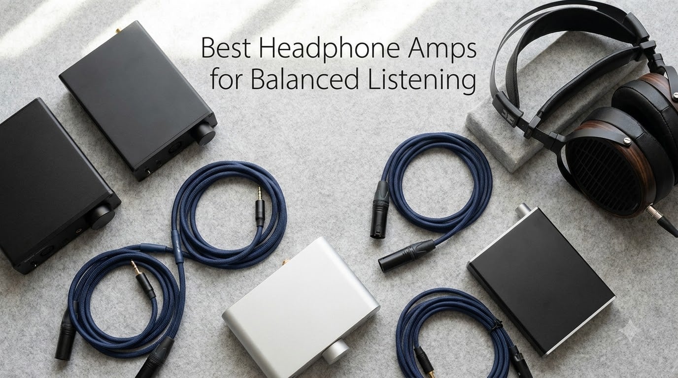 Best Headphone Amps for Balanced Listening