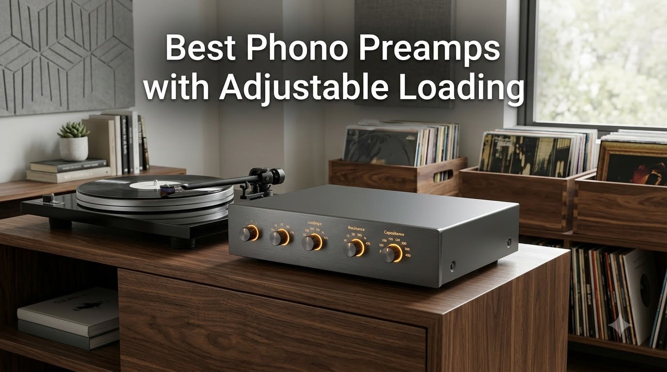 Best Phono Preamps with Adjustable Loading