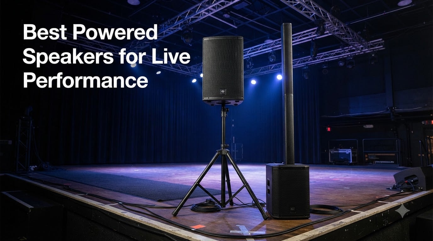 Best Powered Speakers for Live Performance