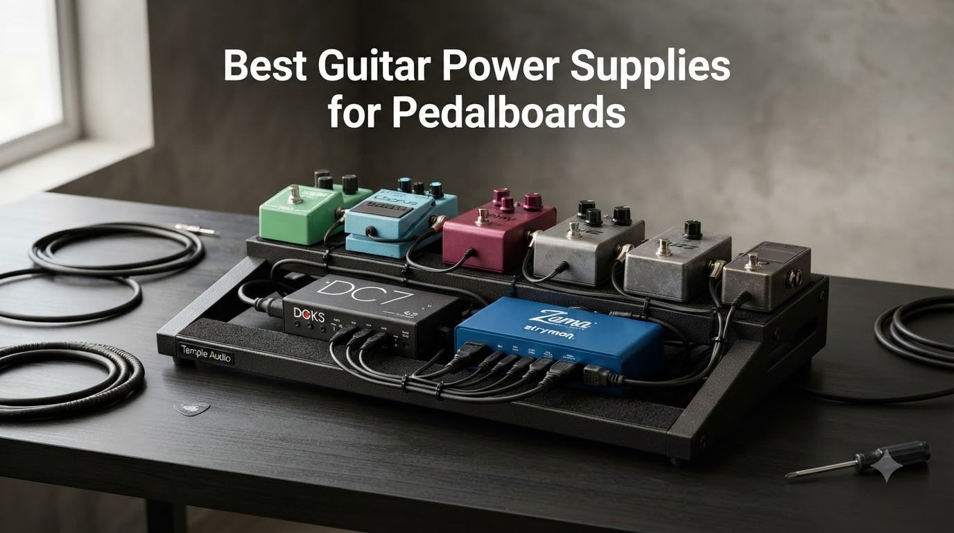 Best Guitar Power Supplies for Pedalboards