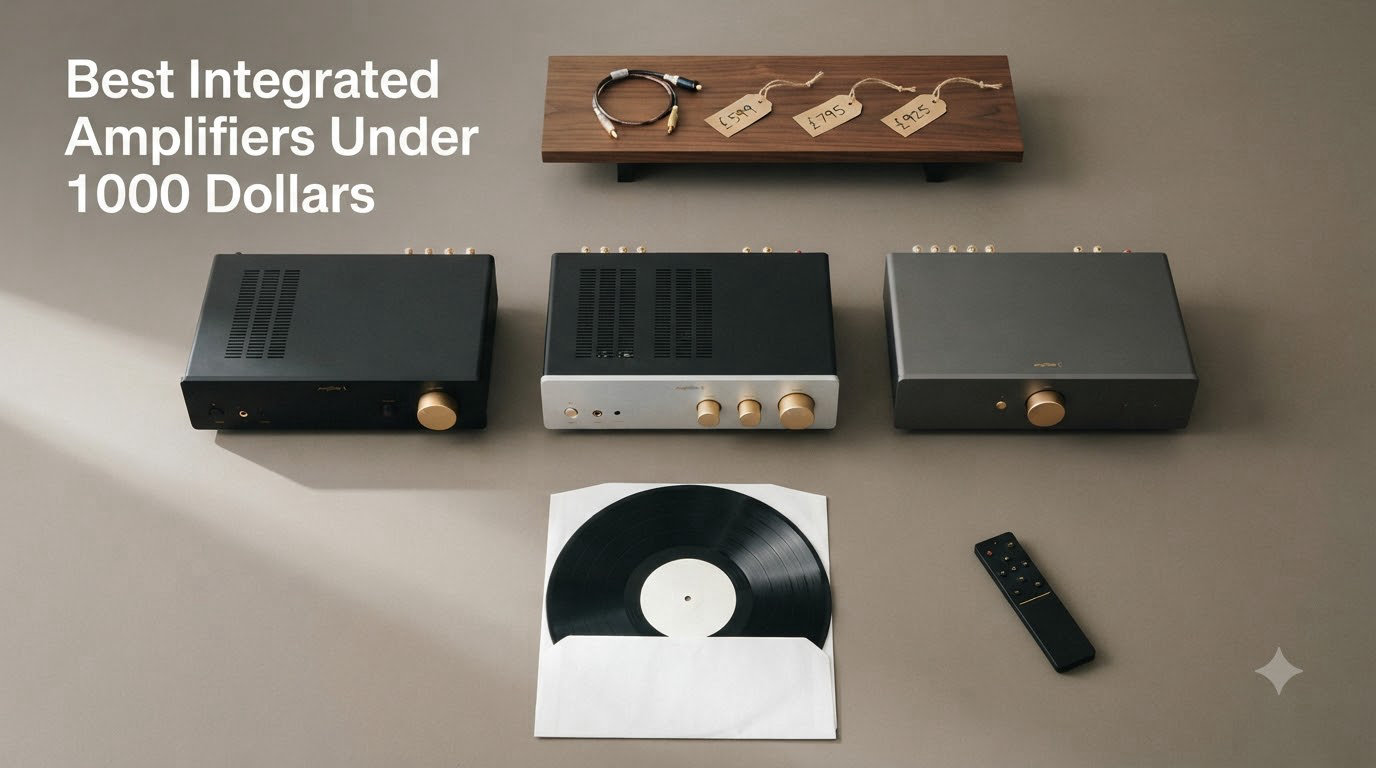 Best Integrated Amplifiers Under 1000 Dollars