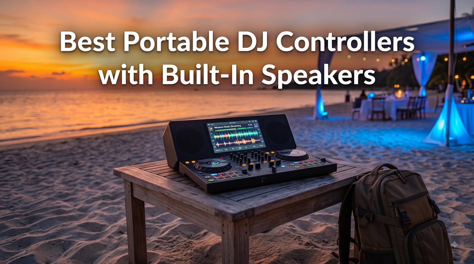 Best Portable DJ Controllers with Built-In Speakers