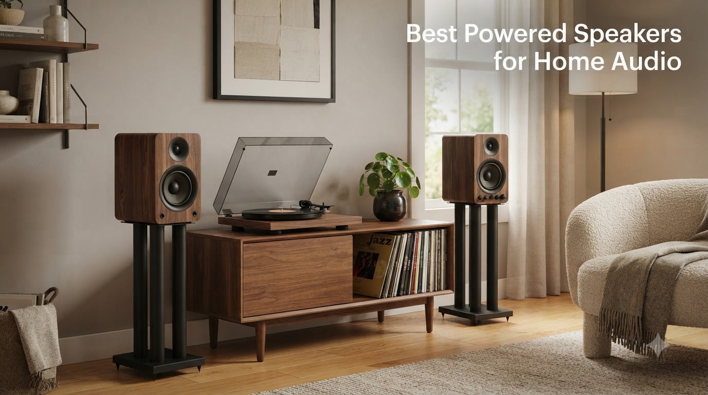 Best Powered Speakers for Home Audio