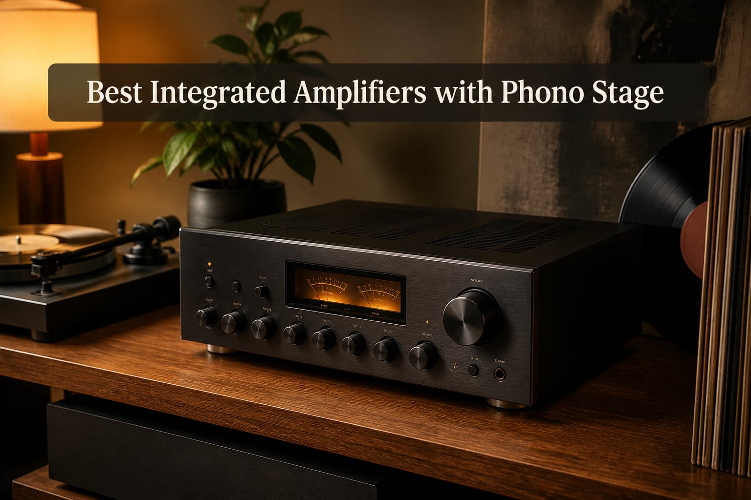 Best Integrated Amplifiers with Phono Stage