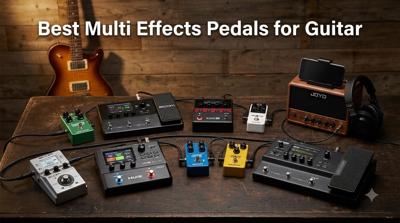 Best Multi Effects Pedals for Guitar
