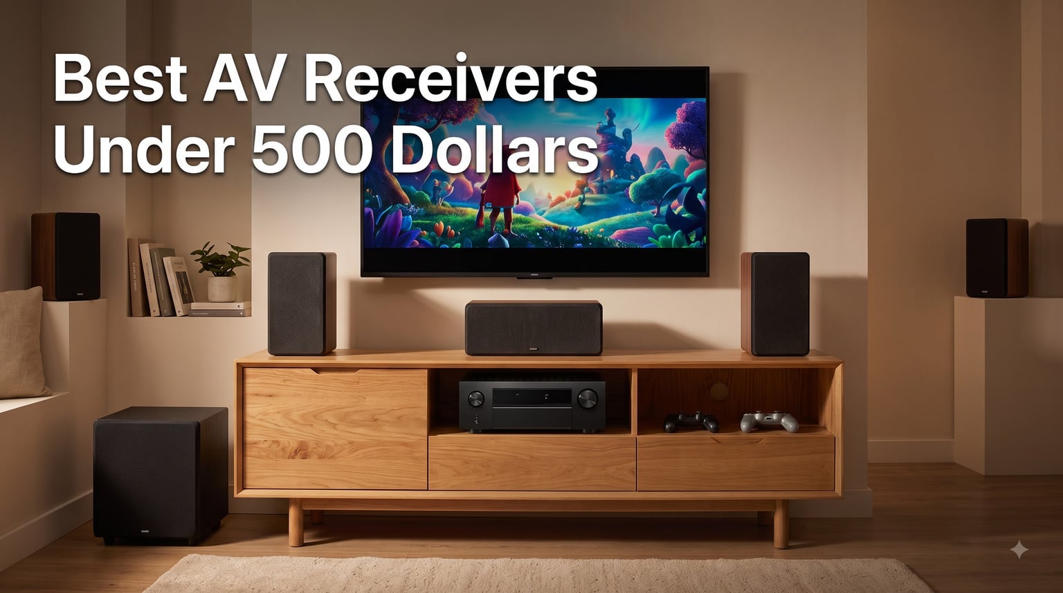 Best AV Receivers Under 500 Dollars