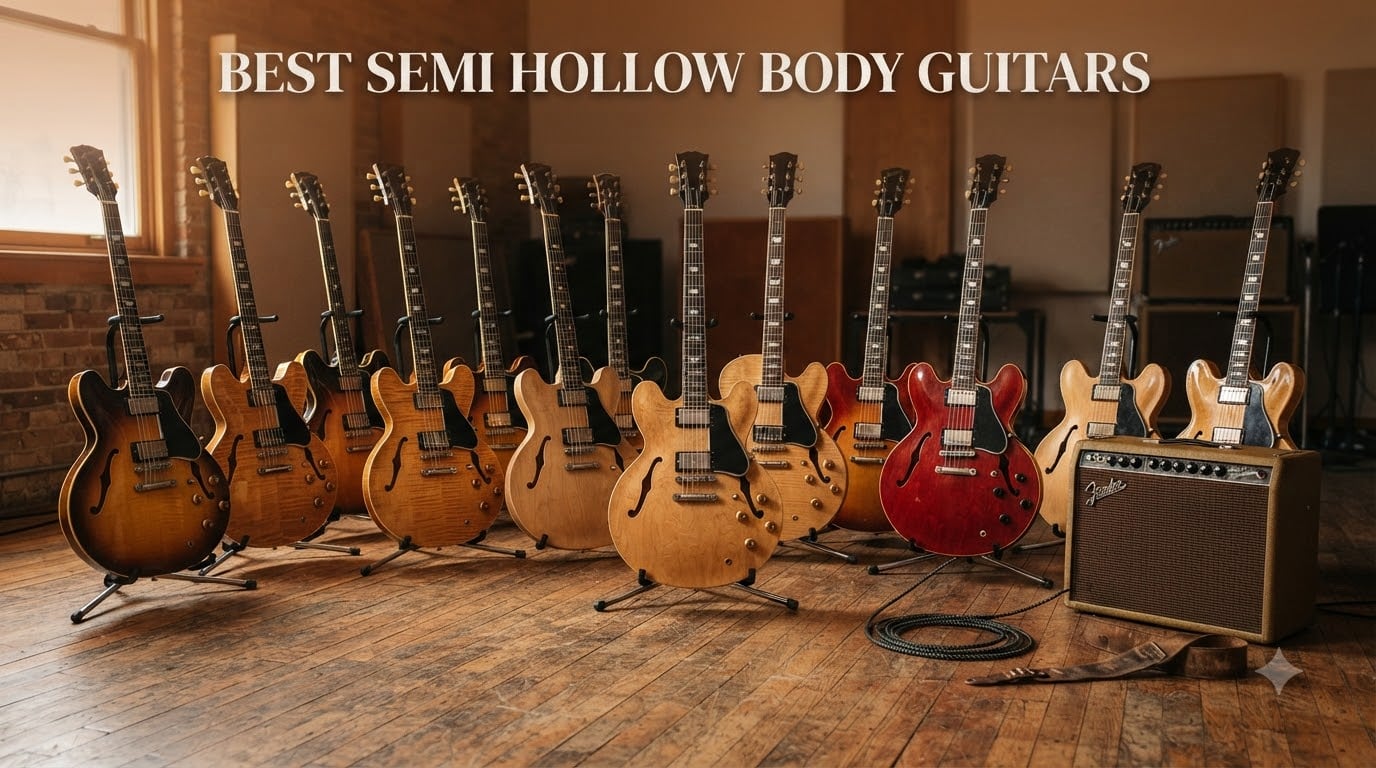 Best Semi Hollow Body Guitars