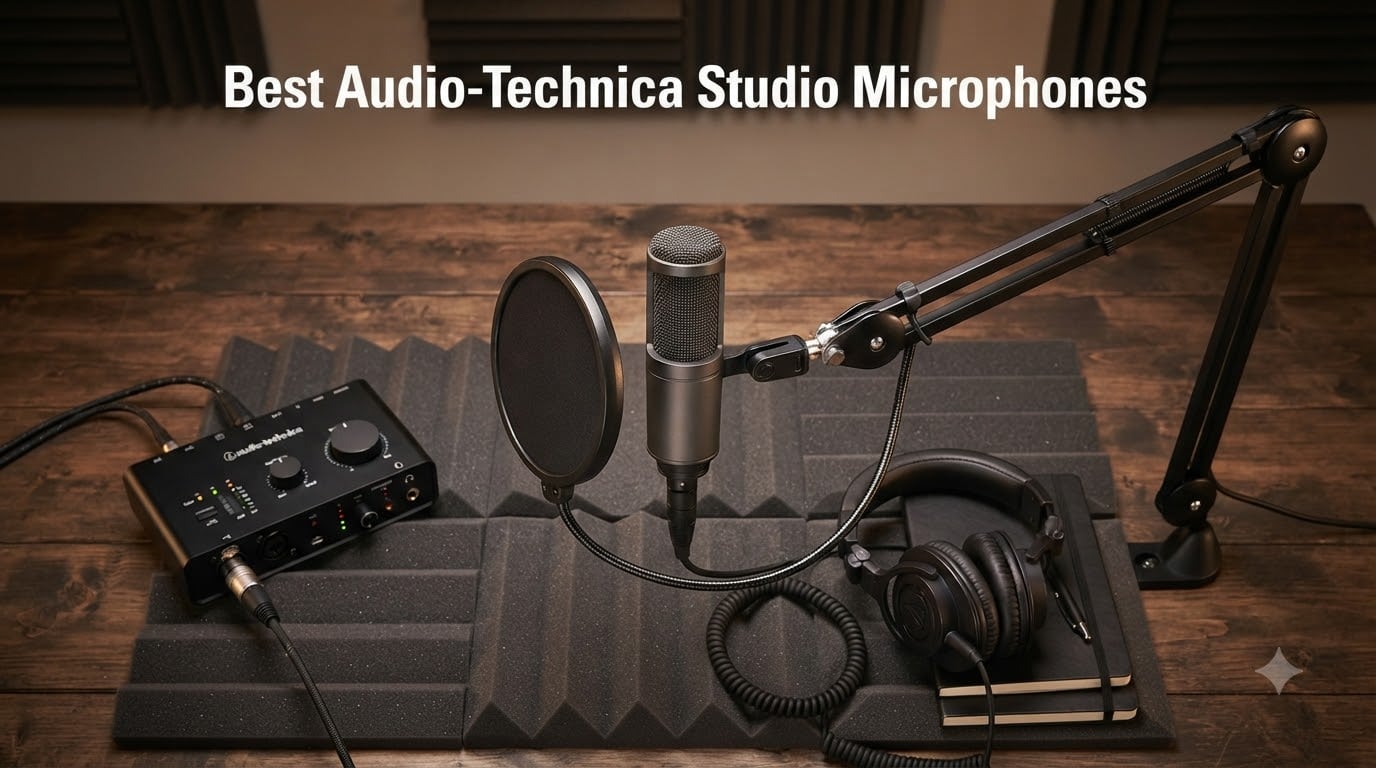 Best Audio-Technica Studio Microphones