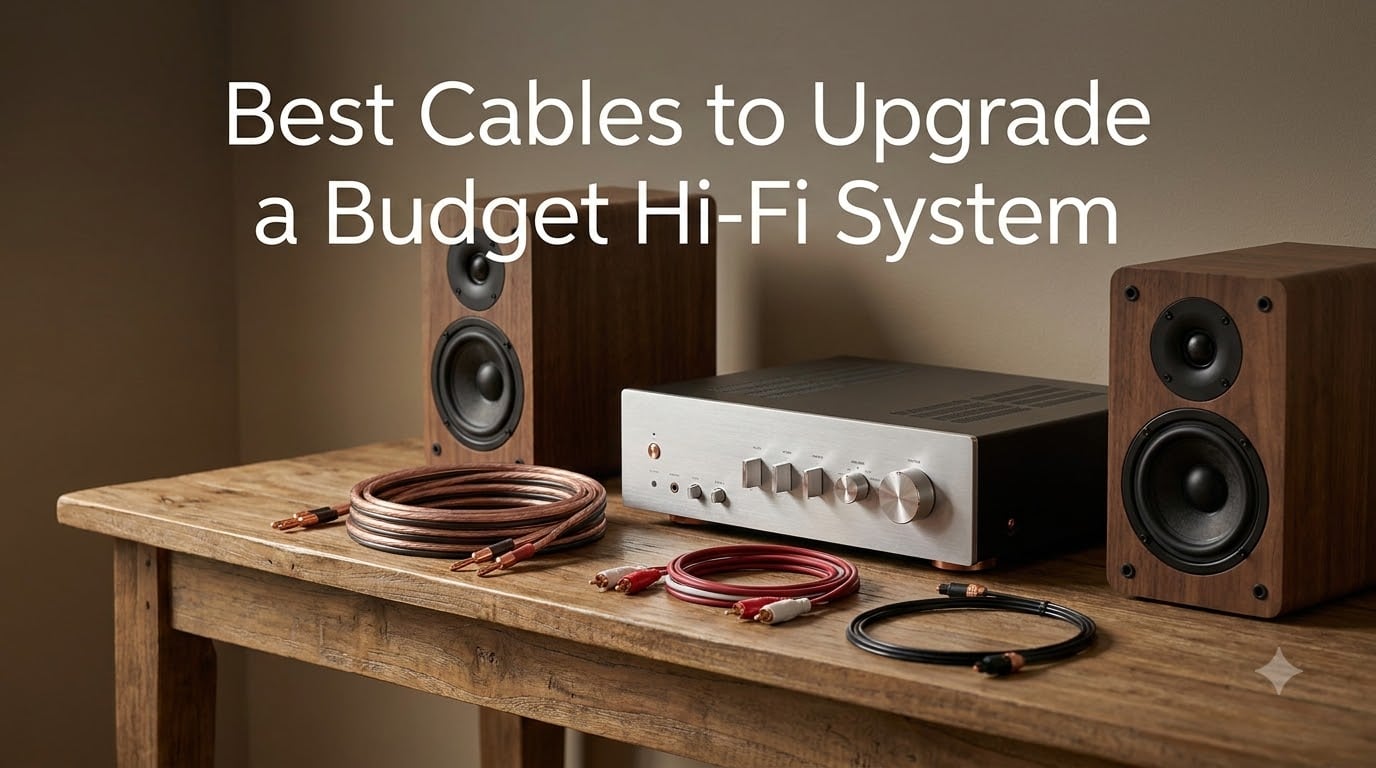 Best Cables to Upgrade a Budget Hi-Fi System