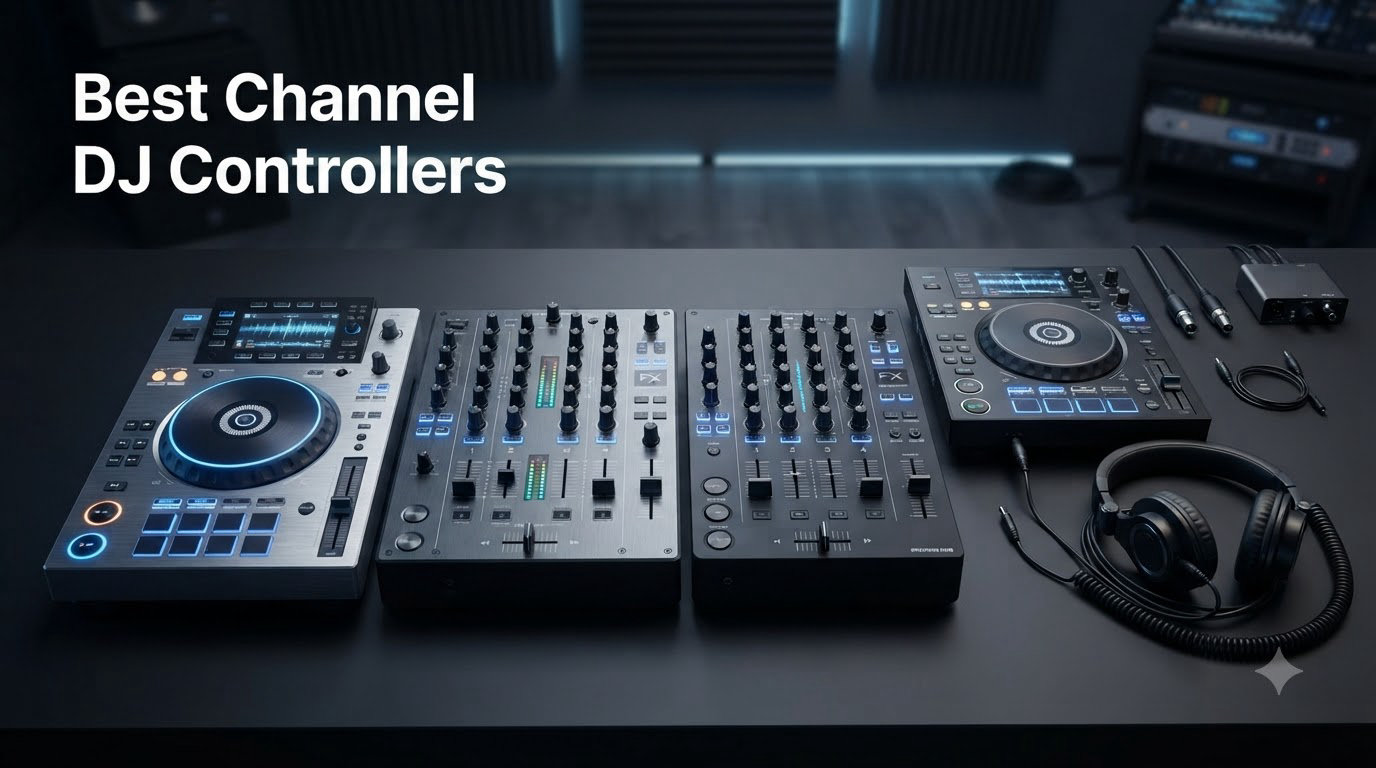 Best 4 Channel DJ Controllers