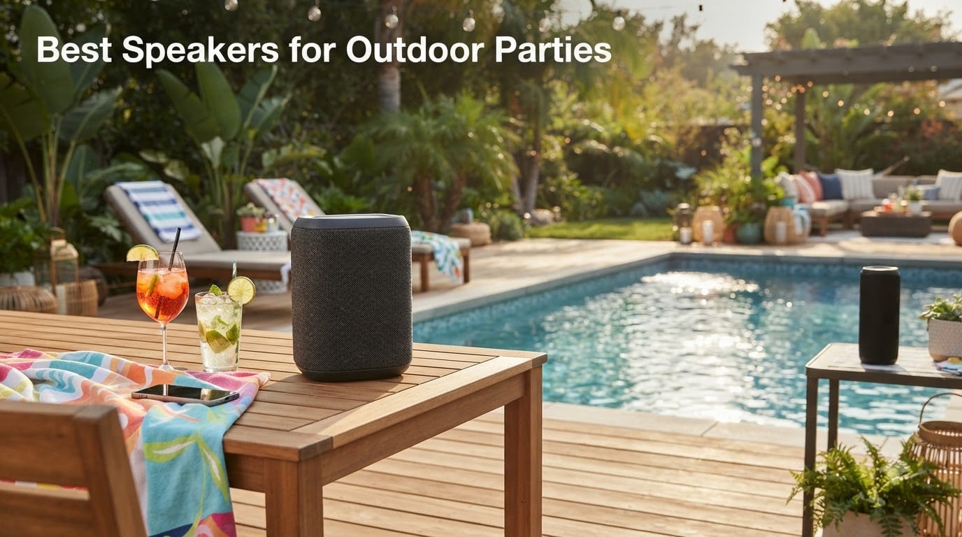Best Speakers for Outdoor Parties