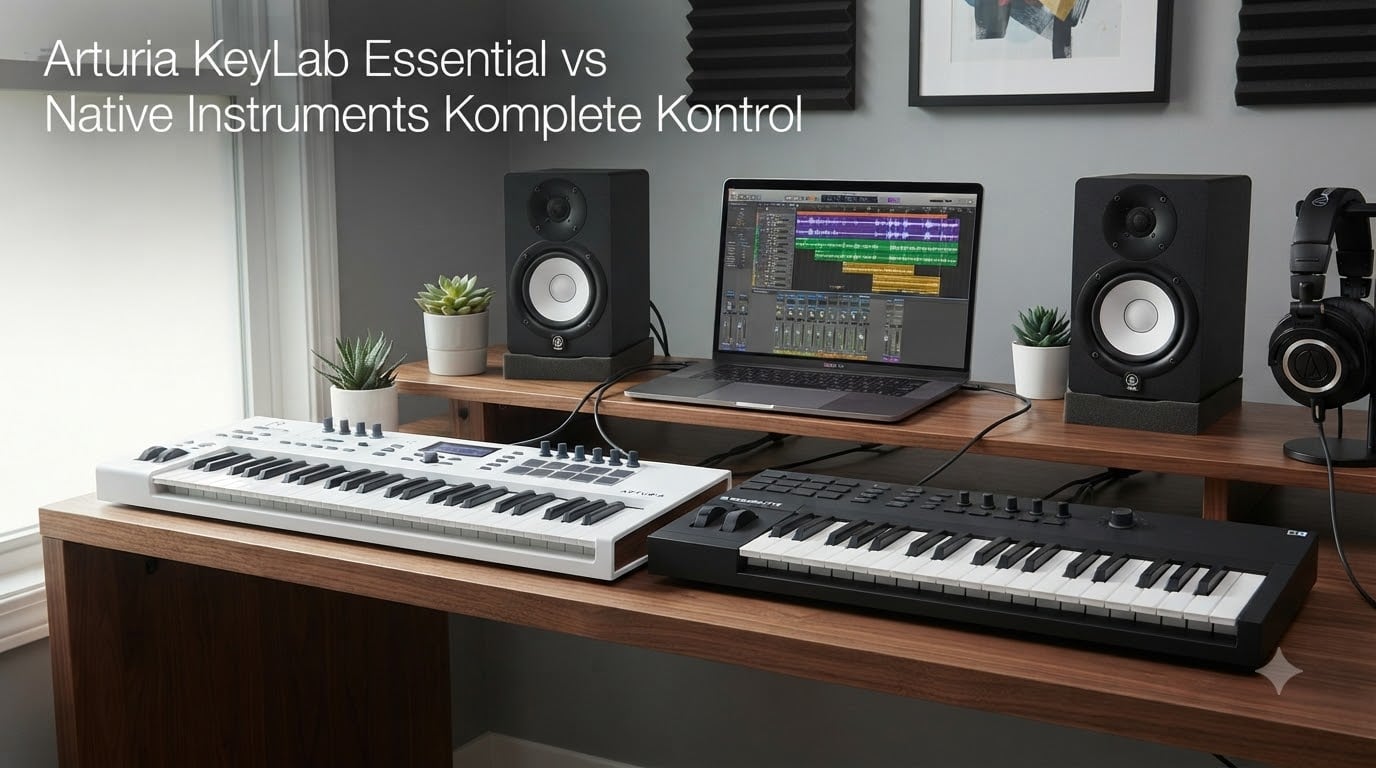 Arturia KeyLab Essential vs Native Instruments Komplete Kontrol