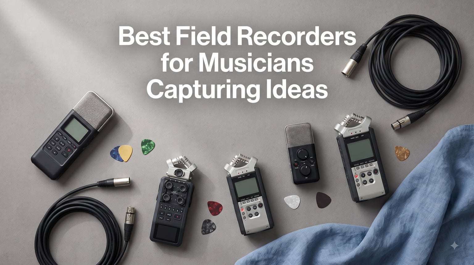 Best Field Recorders for Musicians Capturing Ideas