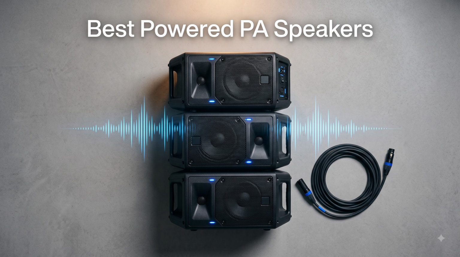 Best Powered PA Speakers