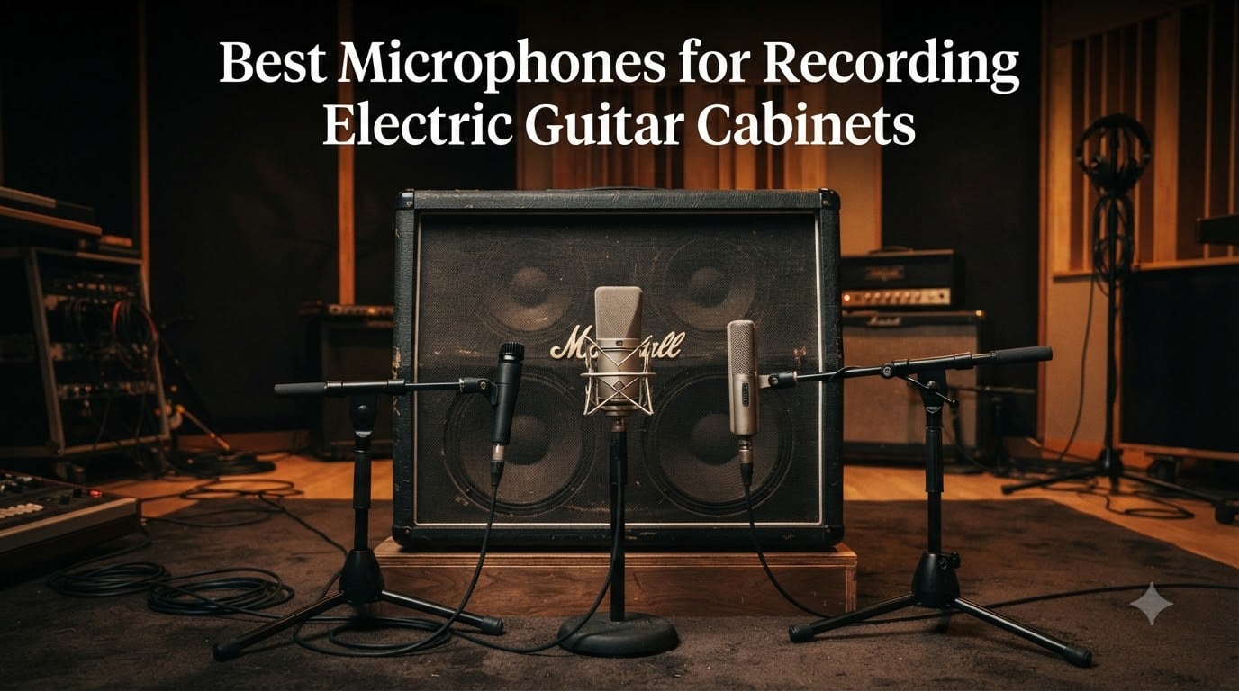 Best Microphones for Recording Electric Guitar Cabinets