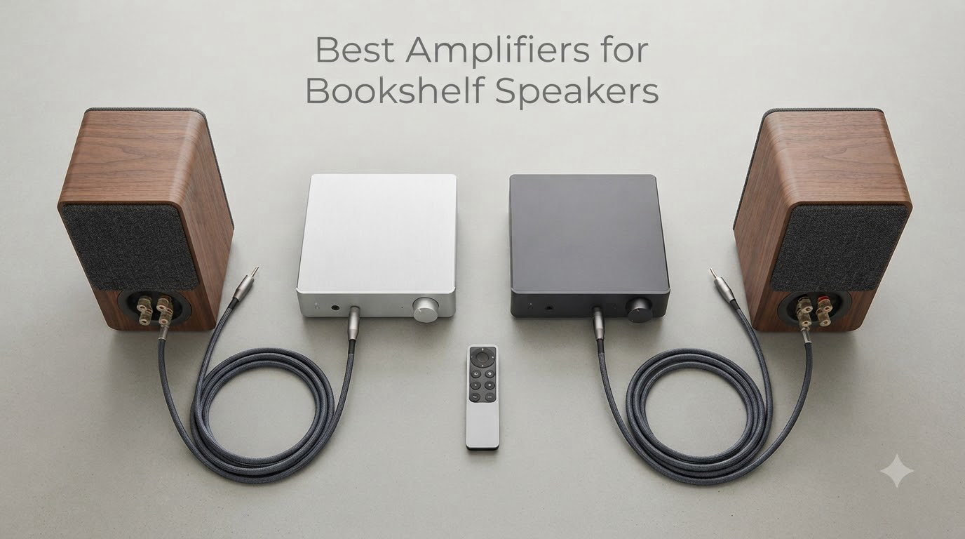 Best Amplifiers for Bookshelf Speakers