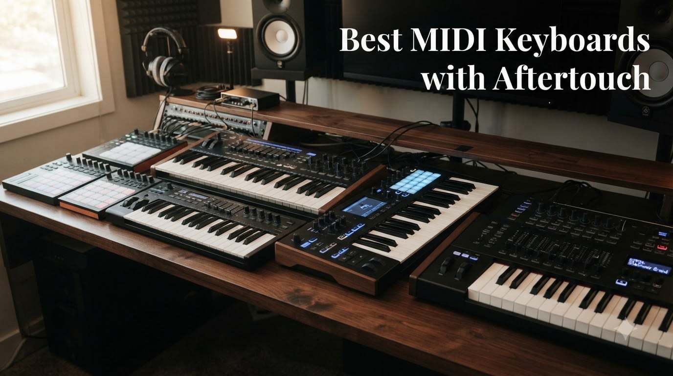 Best MIDI Keyboards with Aftertouch