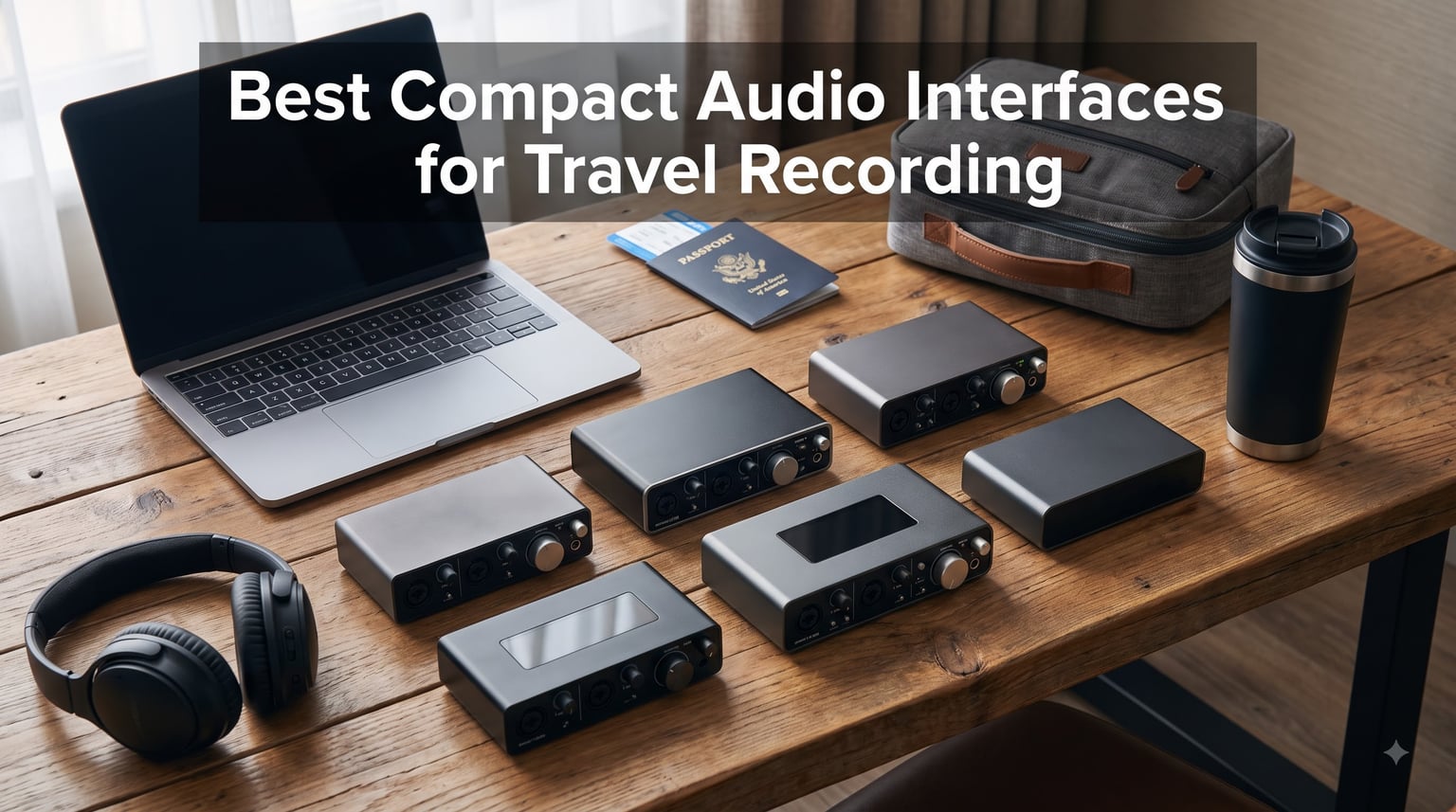 Best Compact Audio Interfaces for Travel Recording