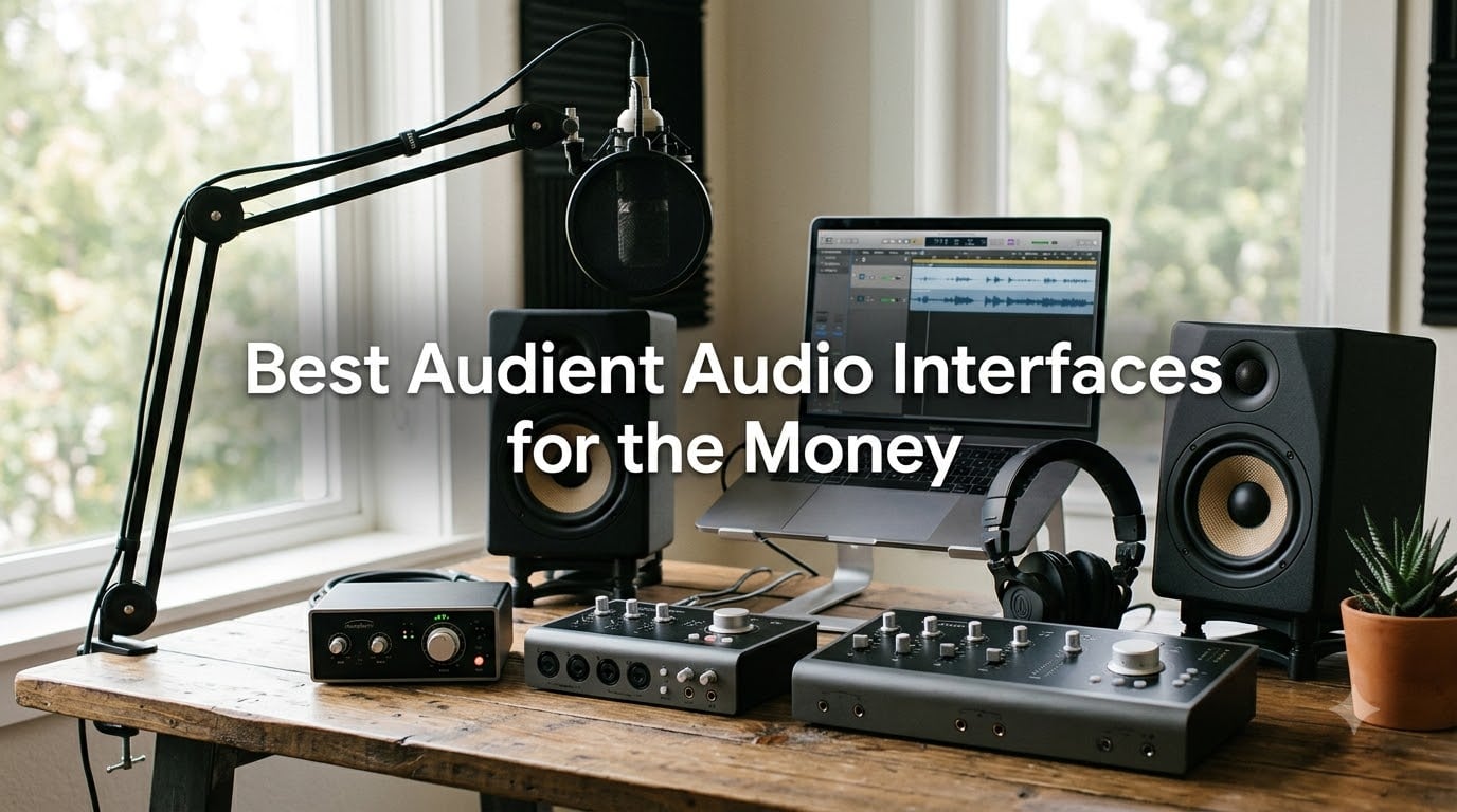 Best Audient Audio Interfaces for the Money