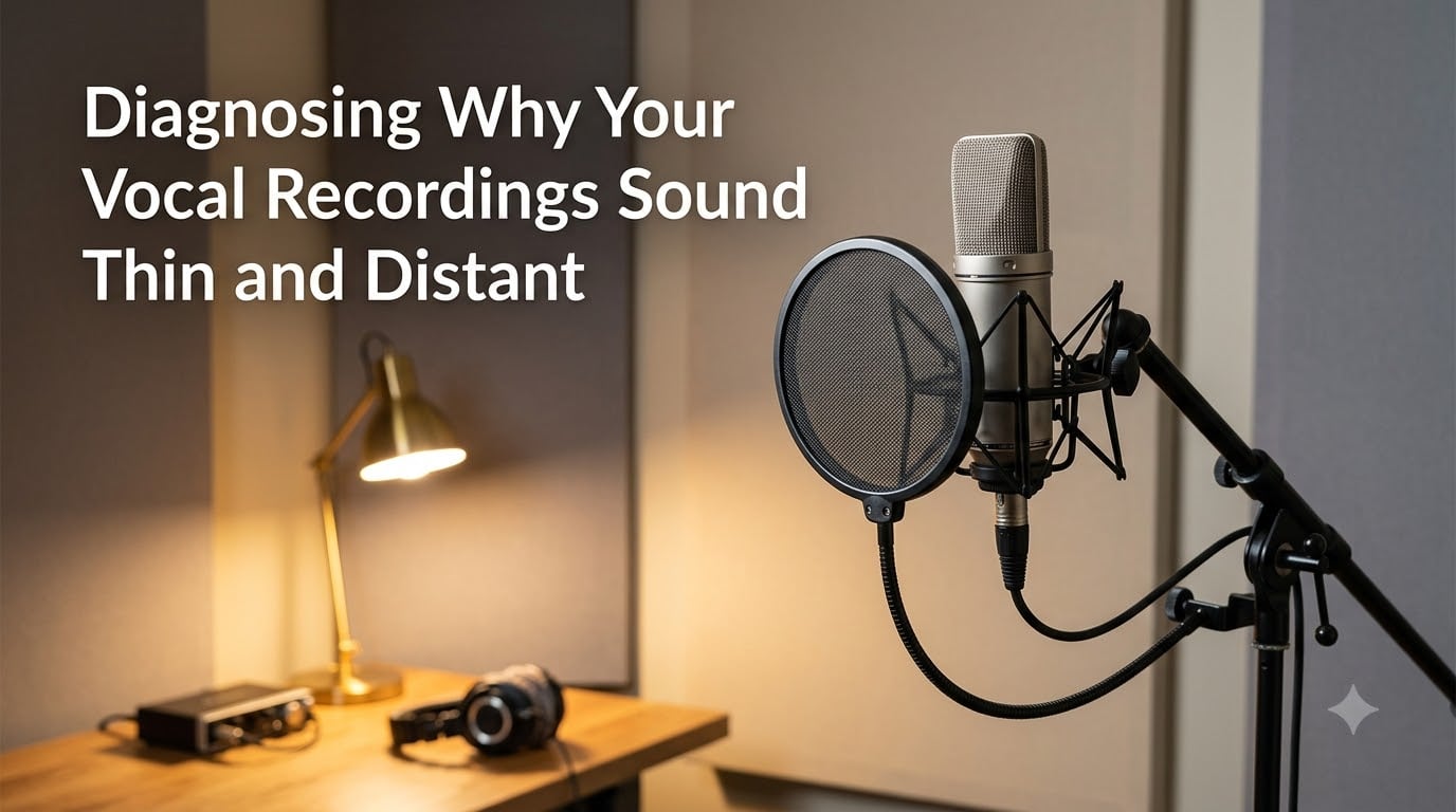 Diagnosing Why Your Vocal Recordings Sound Thin and Distant