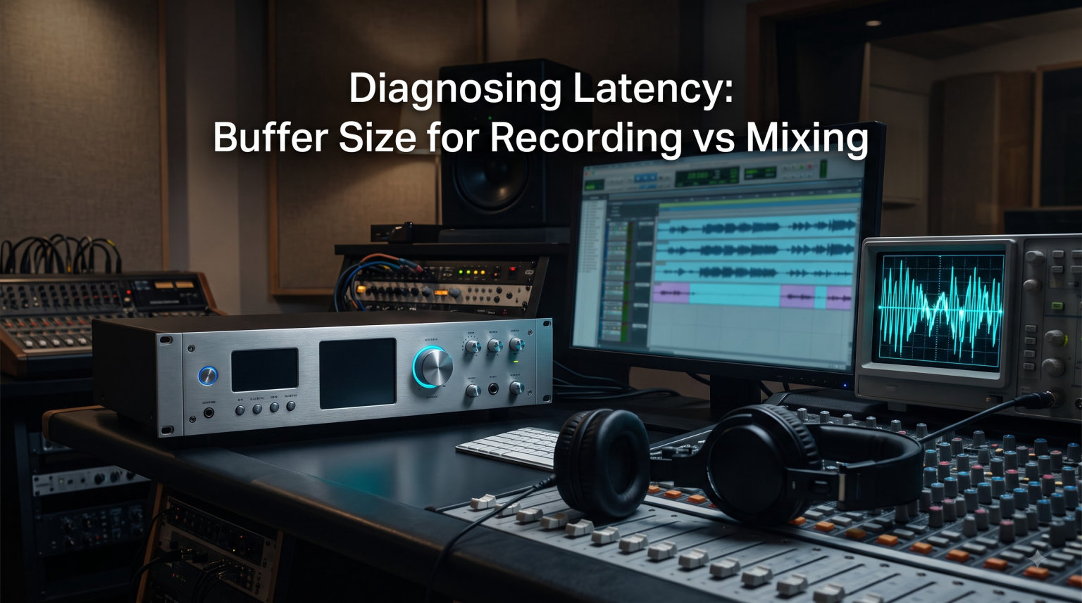 Diagnosing Latency: Buffer Size for Recording vs Mixing