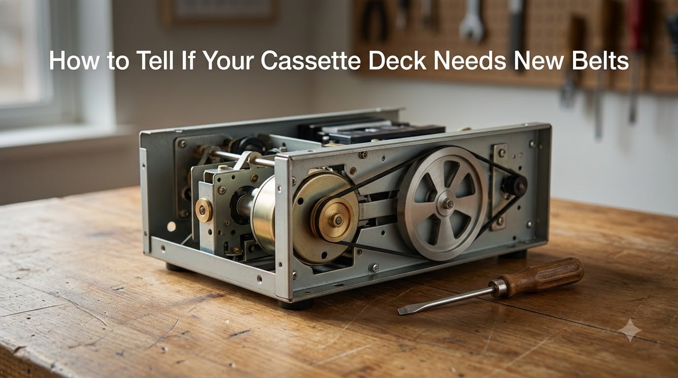 How to Tell If Your Cassette Deck Needs New Belts