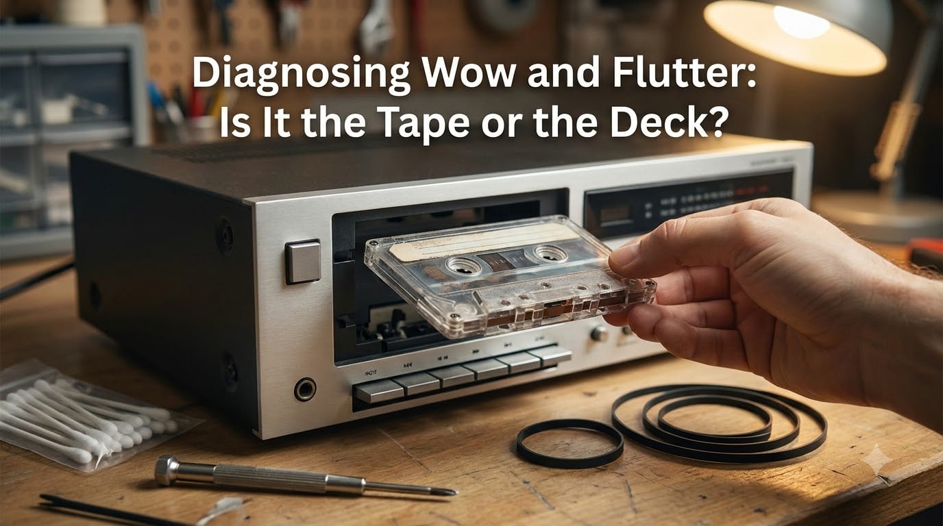 Diagnosing Wow and Flutter: Is It the Tape or the Deck?