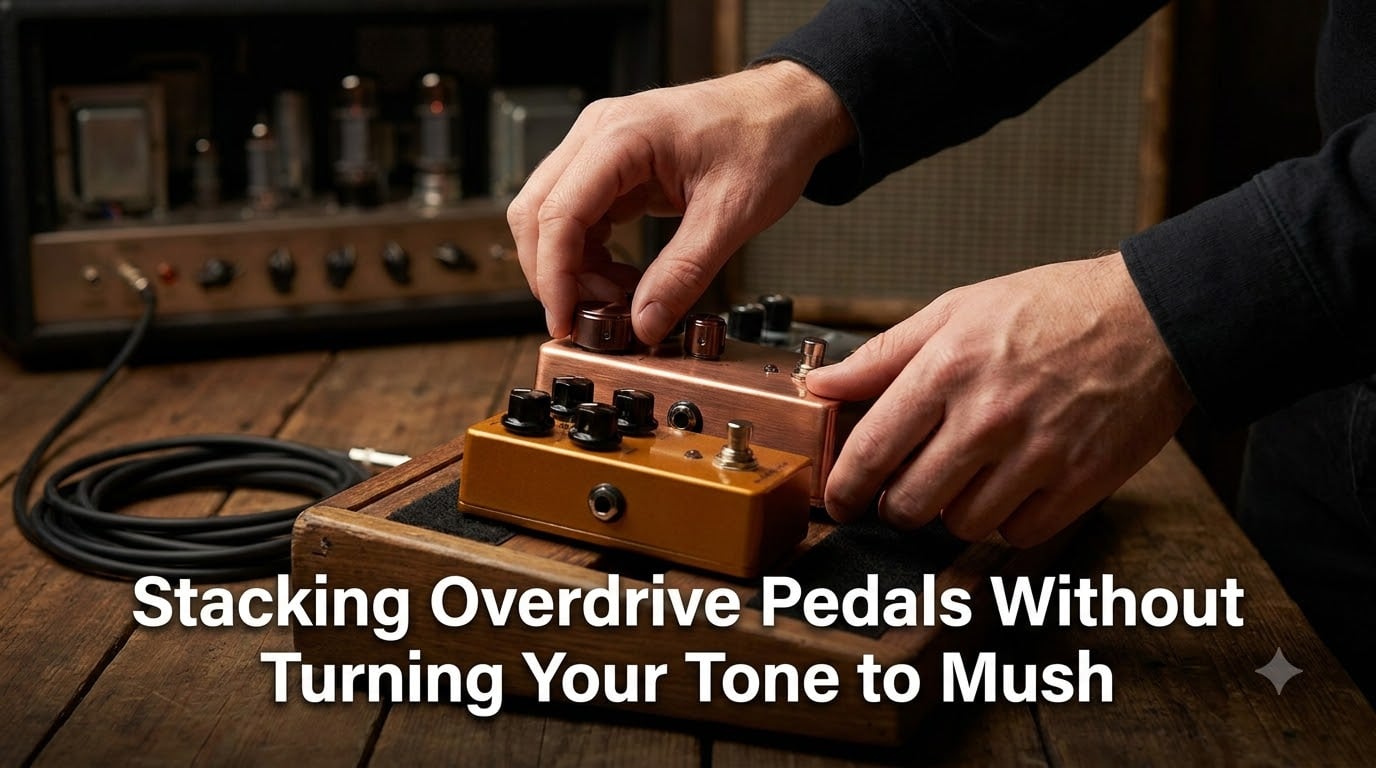 Stacking Overdrive Pedals Without Turning Your Tone to Mush