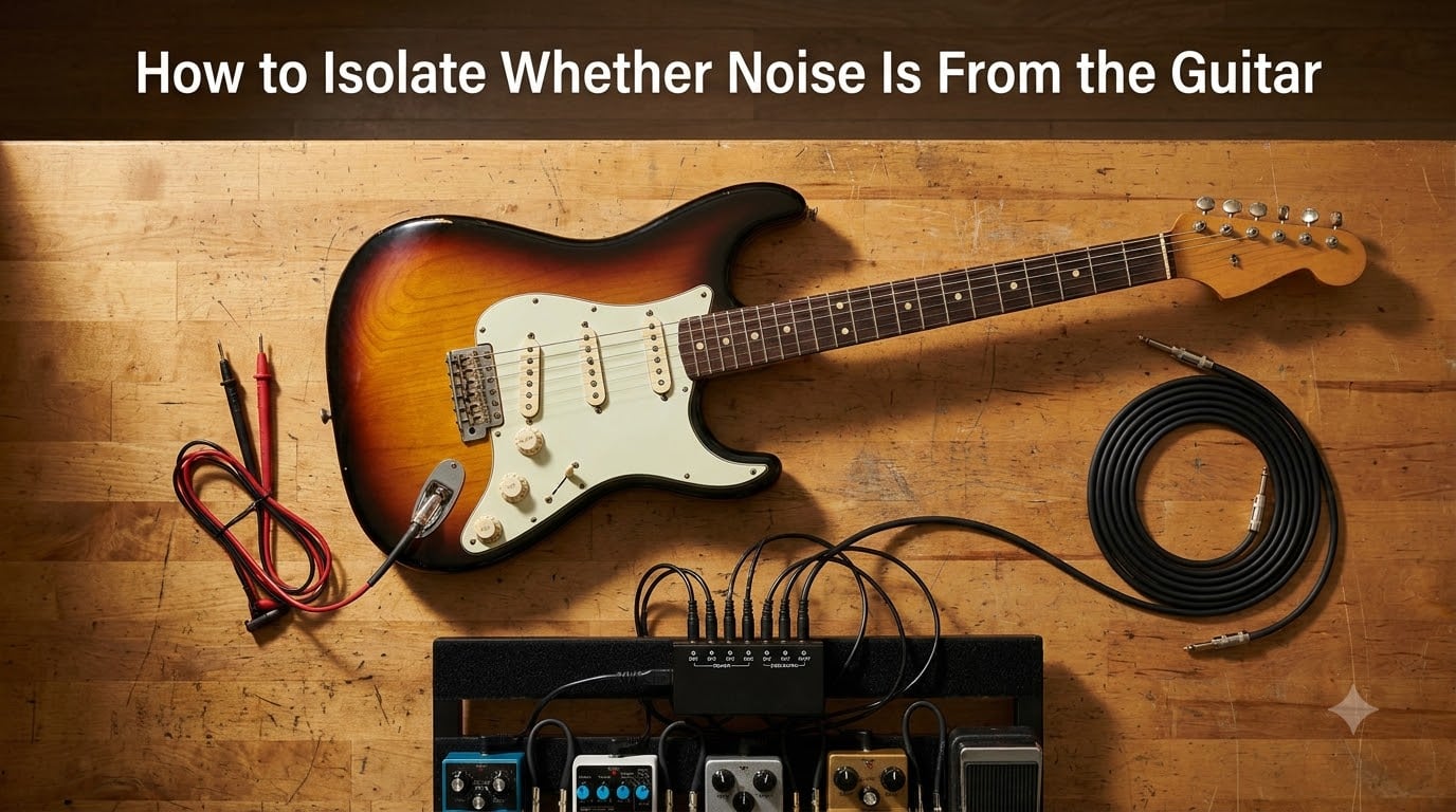 How to Isolate Whether Noise Is From the Guitar