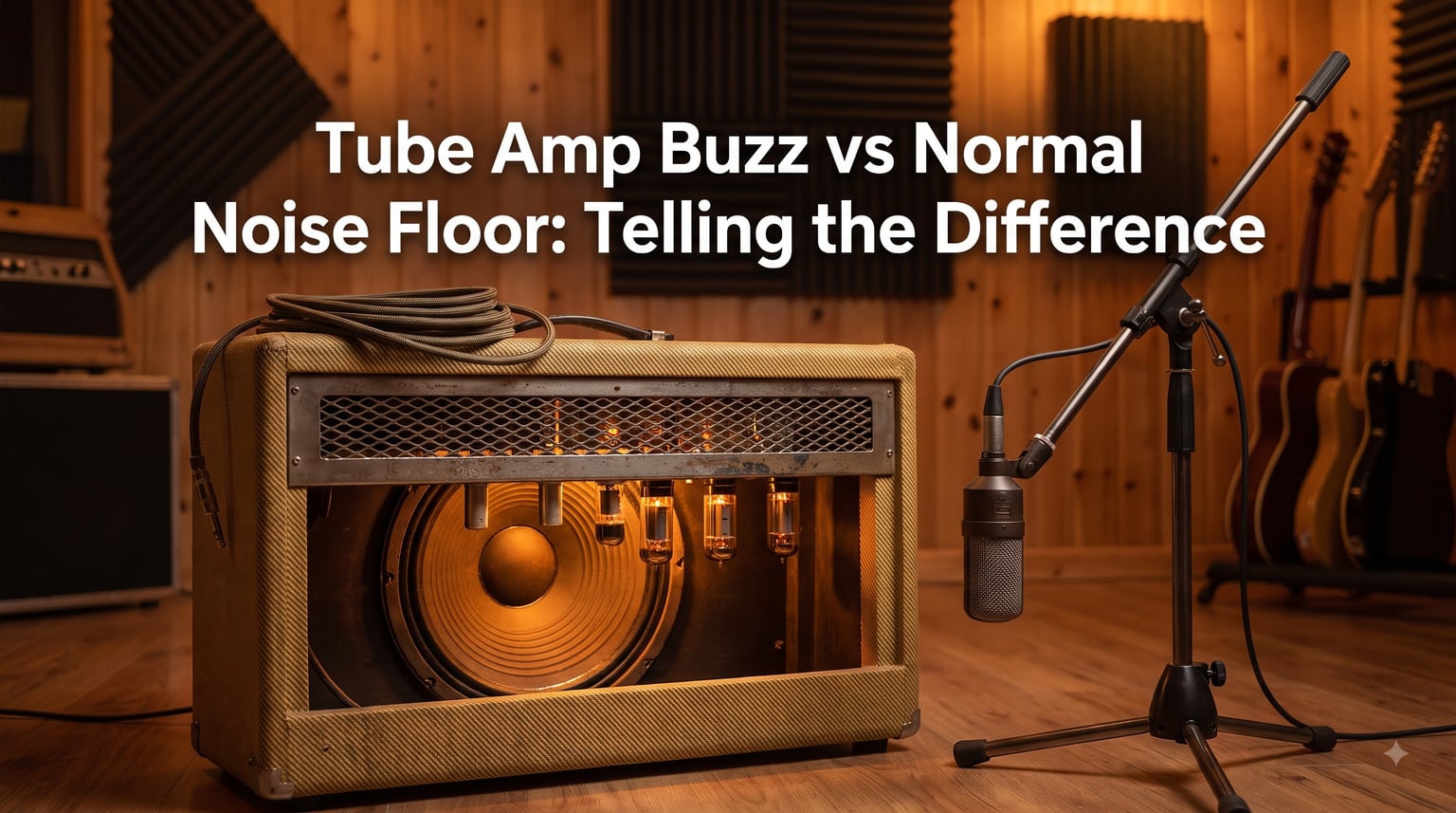 Tube Amp Buzz vs Normal Noise Floor: Telling the Difference